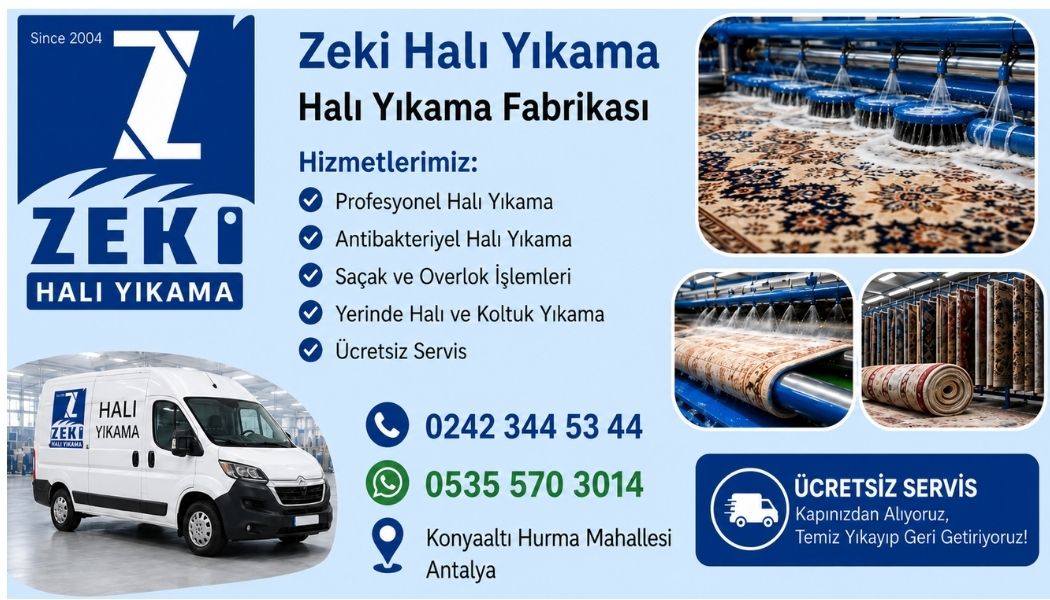 KONYAALTI HURMA MAHALLESİ HALI YIKAMA